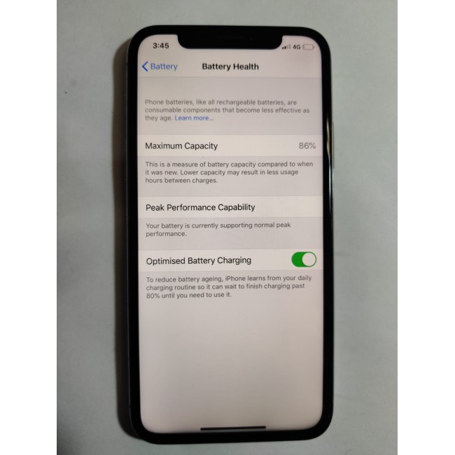Buy Apple iPhone X 256GB Silver No Face ID | Phonebot
